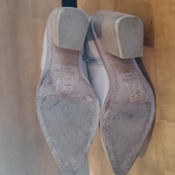 Rag and Bone razor boots size sip creme colored size 36.5 - Picture 10 of 12